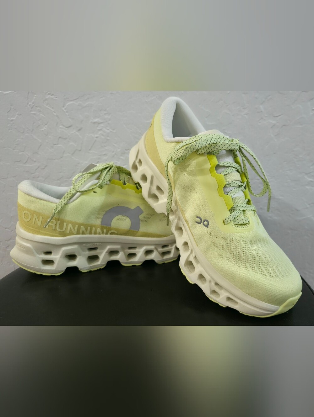 On Running Women’s Lime/White Cloudnova Sneakers